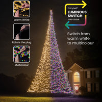 Fairybell Luminous Switch | 10 metres | 8,000 LED lights