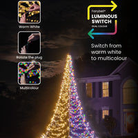 Fairybell Luminous Switch | 4 meters | 1500 LED lights 