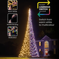 Fairybell Luminous Switch | 8 metres | 3,000 LED lights