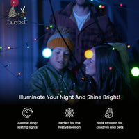 Fairybell | 4 metres | 640 LED lights | Including mast | Twinkle