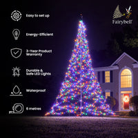 Fairybell | 6 metres | 1,200 LED lights | Multicolour