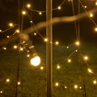 Fairybell | 3 meters | 360 LED lights | Including mast | Warm white