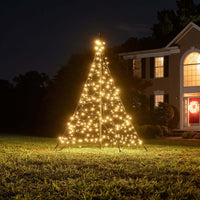 Fairybell | 2 meters | 300 LED lights | Including mast | Warm white