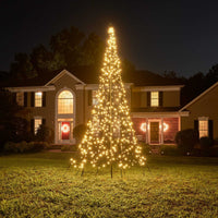 Fairybell | 4 meters | 640 LED lights | Including mast | Warm white