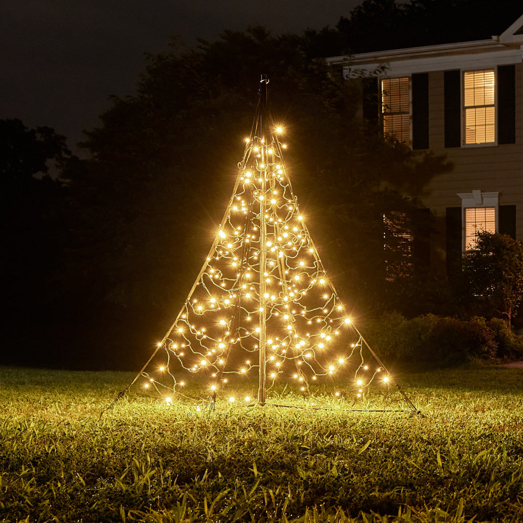 Fairybell All Surface | 1.5 meters | 240 LED lights | Including mast | Warm white 