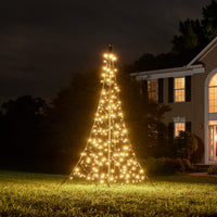 Fairybell All Surface | 2 meters | 240 LED lights | Including mast | Warm white