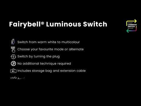 Fairybell Luminous Switch | 8 metres | 3,000 LED lights